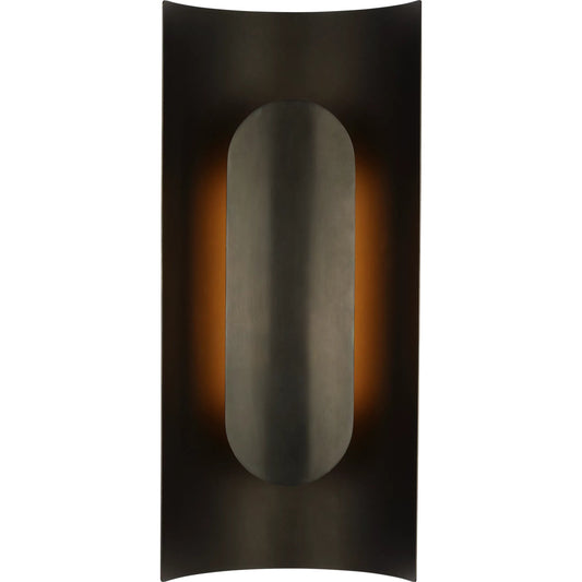 Shielded Sconce by Visual Comfort & Co.. Made from brass in a unique style.