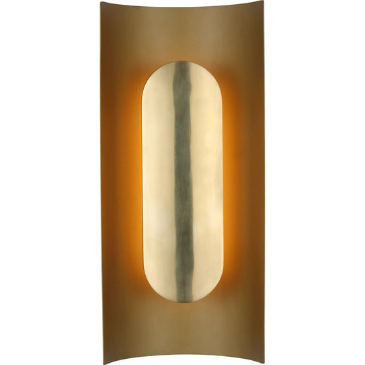 Shielded Sconce by Visual Comfort & Co.. Made from brass in a unique style.
