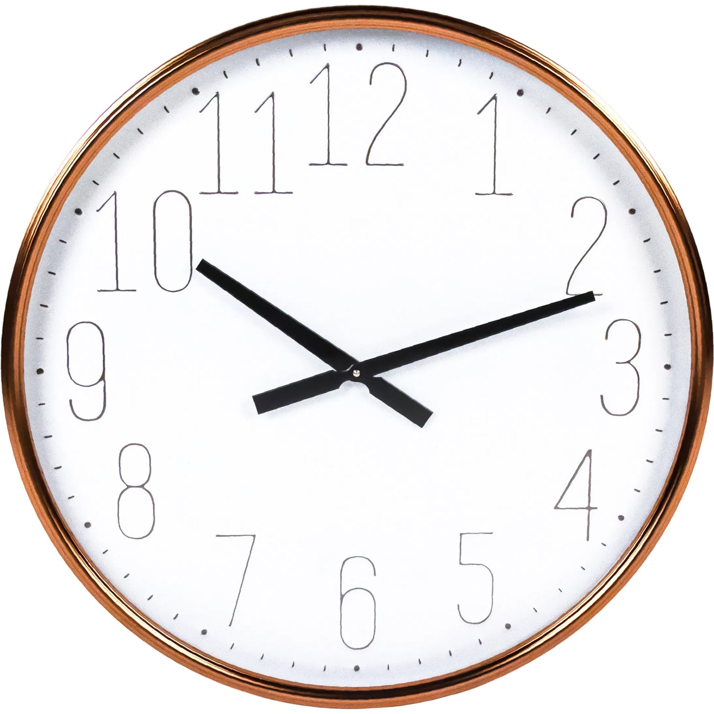 002 SI-2448864 | Additional Silo | Gold Iron Clock by Zentique in bronze, white, black. Made from iron, mdf in a modern style.