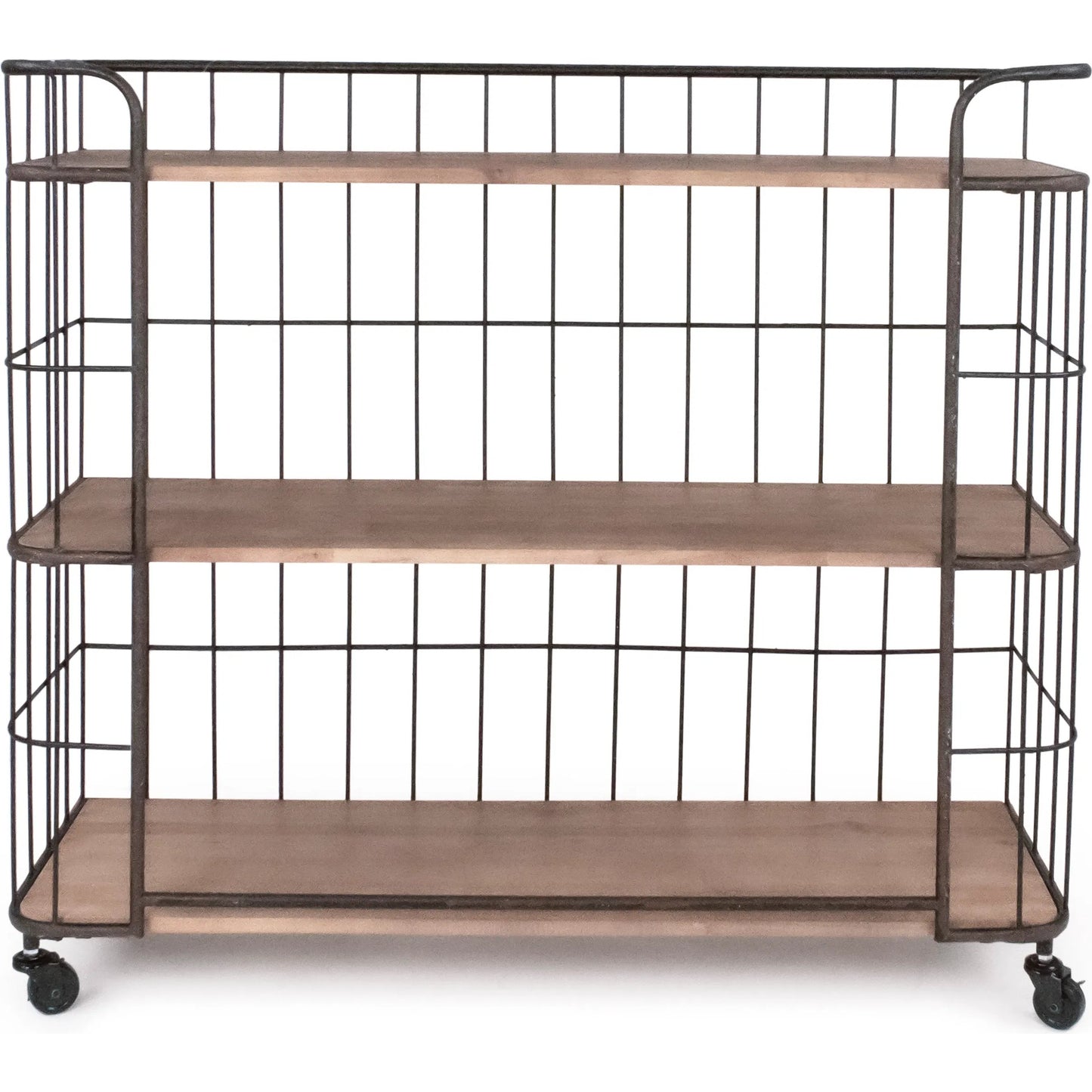 002 SI-2448866 | Additional Silo | Iron Shelf by Zentique in black iron, natural finish. Made from iron, wood in a transitional style.