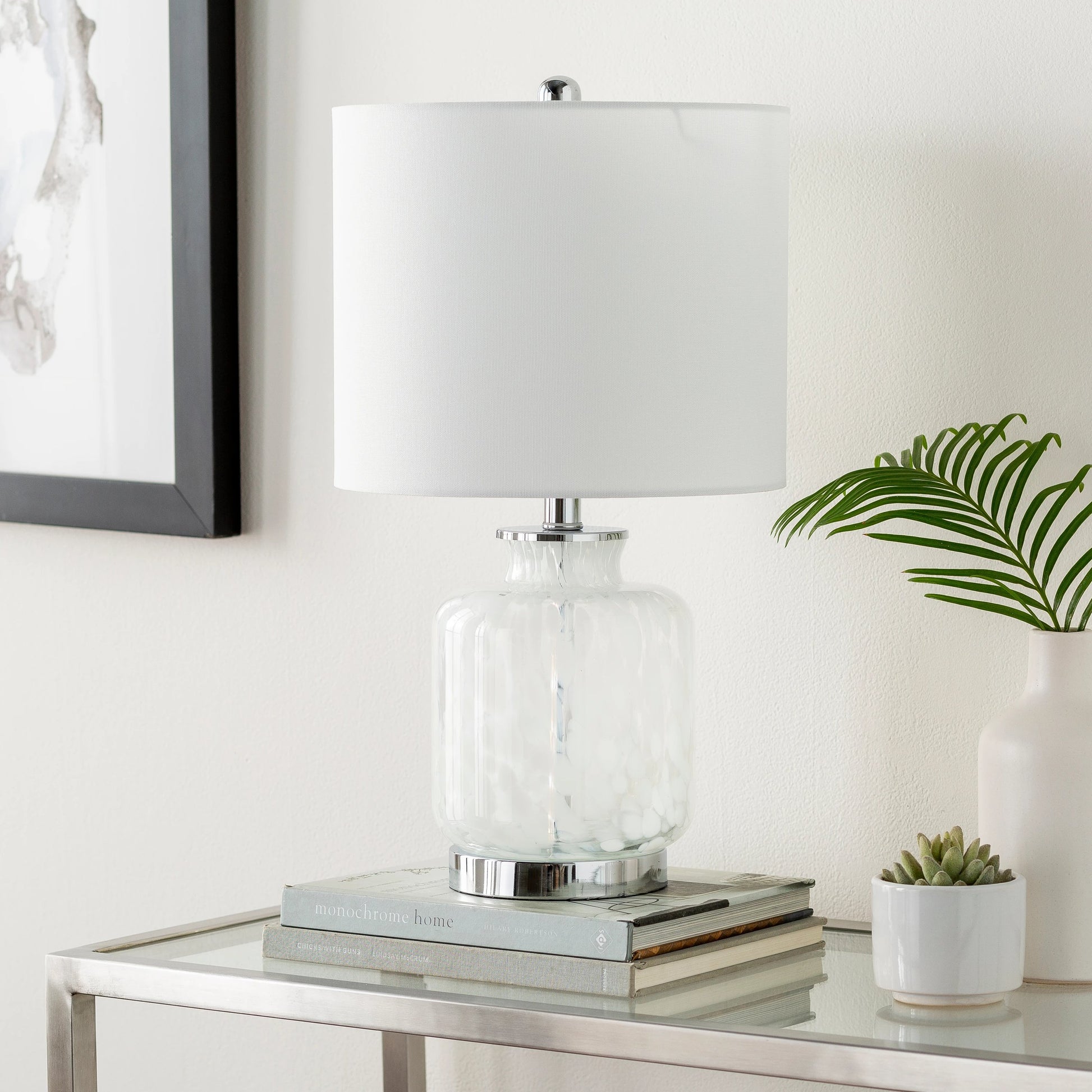 Picton - 30304 by Livabliss in light grey, ivory and brushedpaintedbrushed. Made from linen, polyester, glass, metal in a modern style.