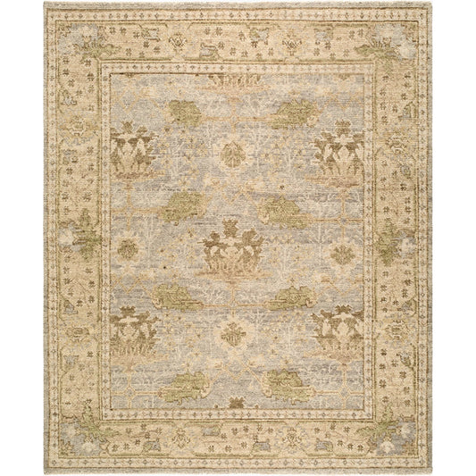 Picasso PCS-2301 Rug by Surya in the prominent colors in this rug sandstone sage slate gray olive taupe. Made from wool in a unique style.