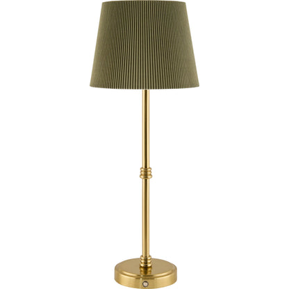 Parcey Buffet Table Lamp (Set of 2) by Livabliss. Made from iron, polyester in a modern style.