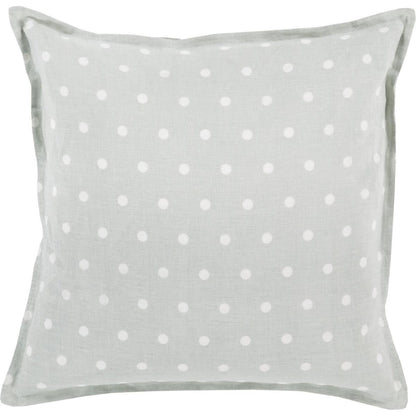 Polka Dot Pillow - 13258 by Surya. Made from 100% linen in a modern style.