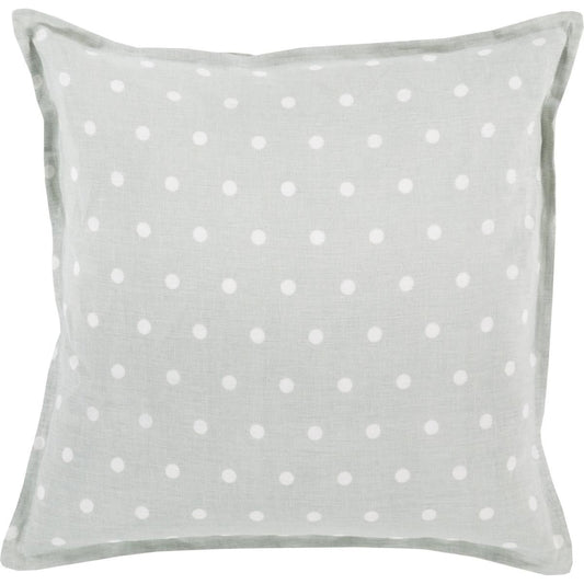 Polka Dot Pillow - 13258 by Surya. Made from 100% linen in a modern style.