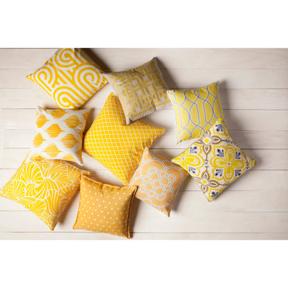 Polka Dot Pillow - 13258 by Surya. Made from 100% linen in a modern style.