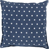Navy, Ivory / Down Feather / 22" x 22"