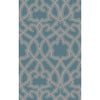 Medium Gray, Teal / 2'6" x 8'
