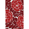 Red, Ivory, Beige / 2'6" x 8'