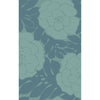 Deep Teal, Sage / 2'6" x 8'