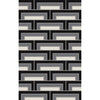 Black, Light Beige, Medium Gray / 2' x 3'