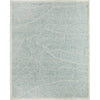 Blue, Ivory / 2' x 3'