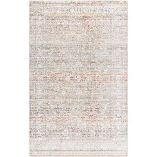 Presidential Rug - 524807 by Livabliss in rust, ivory, slate, sandstone, charcoal. Made from polyester in a unique style.