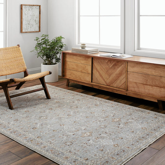 Presidential Rug - 524827 by Livabliss in silver, sage, light silver. Made from polyester in a unique style.
