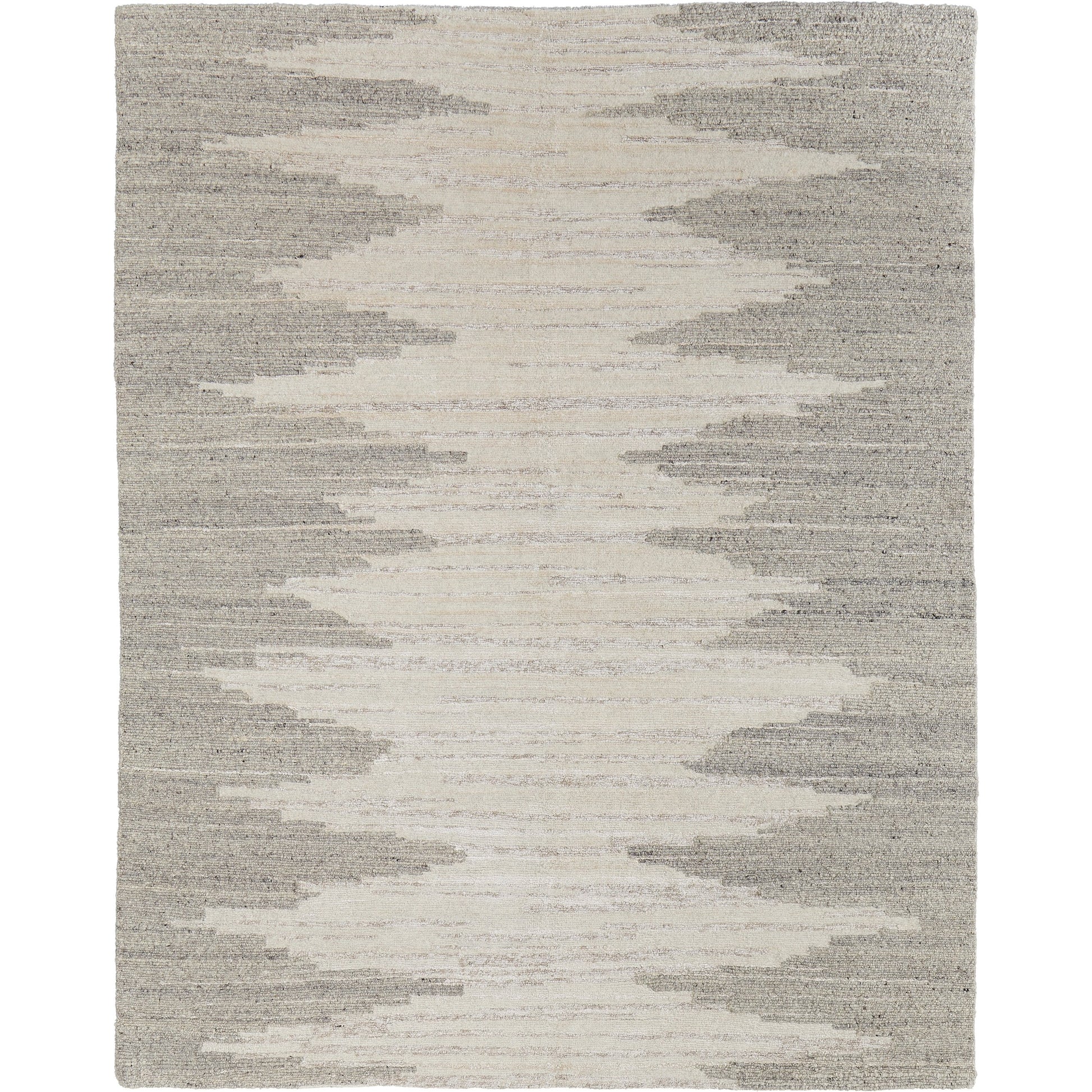 Navaro Gradient & Rug - 8915F by Feizy in ivory, tan. Made from wool, viscose in a unique style.