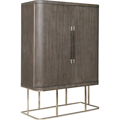 Modern Mood Wardrobe by Hooker Furniture. Made from oak veneers, metal in a modern style.
