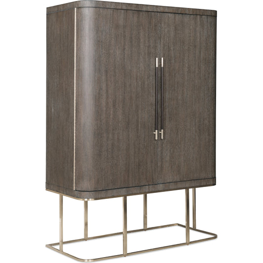 Modern Mood Wardrobe by Hooker Furniture. Made from oak veneers, metal in a modern style.