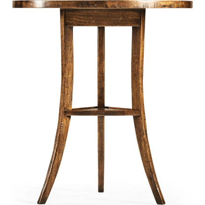 Casual Accents Country Walnut End Table by Jonathan Charles in brown and country farmhouse walnut. Made from acacia in a rustic style.