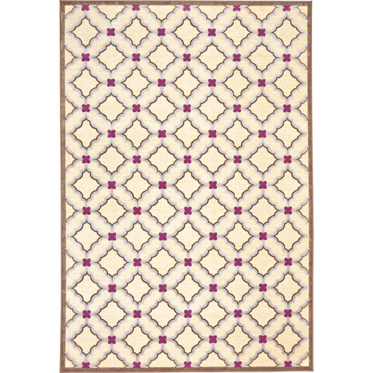 Saphir Rubus Geometric Rug - 3372F by Feizy. Made from unique in a unique style.