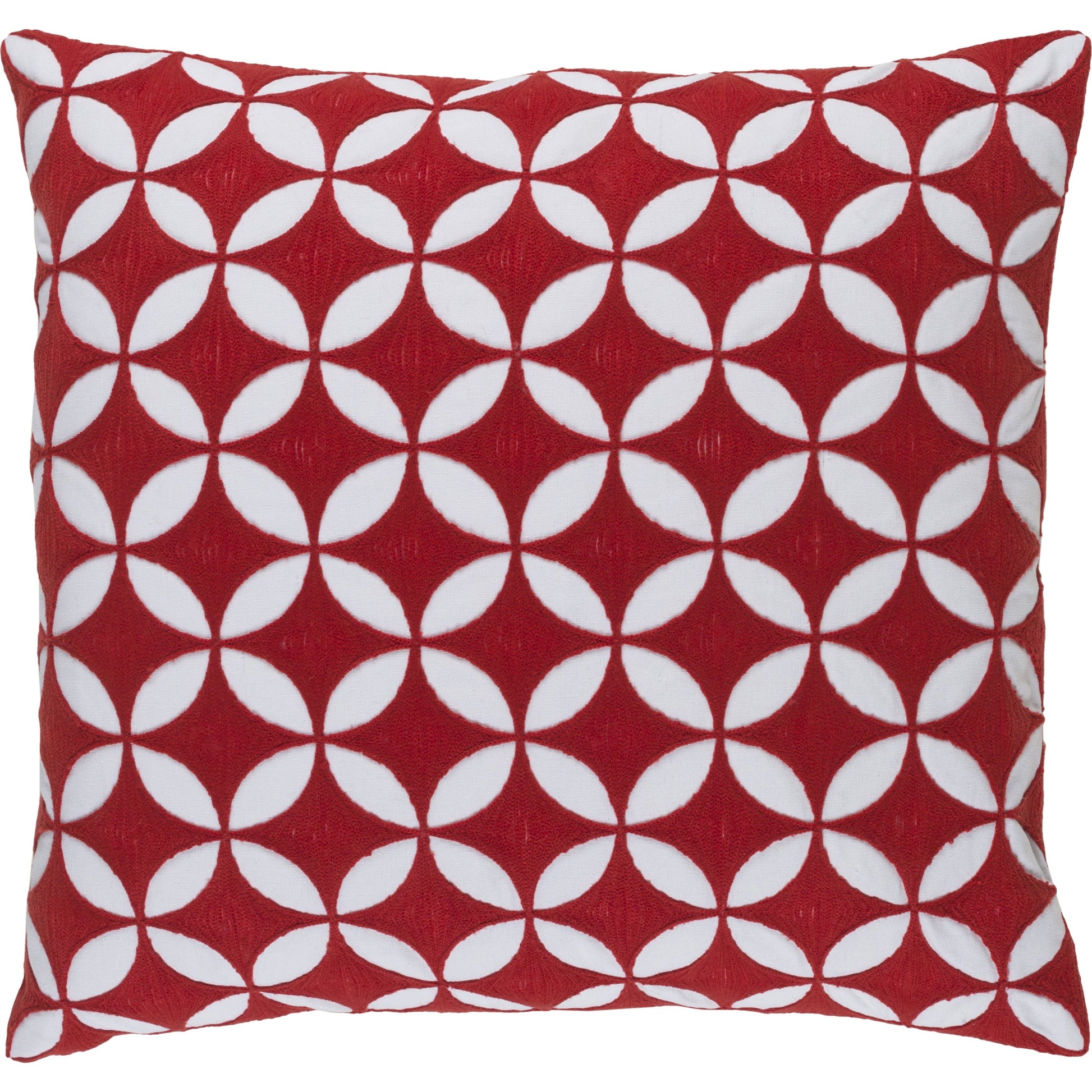 Perimeter Pillow - 12028 by Surya. Made from 100% cotton in a modern style.