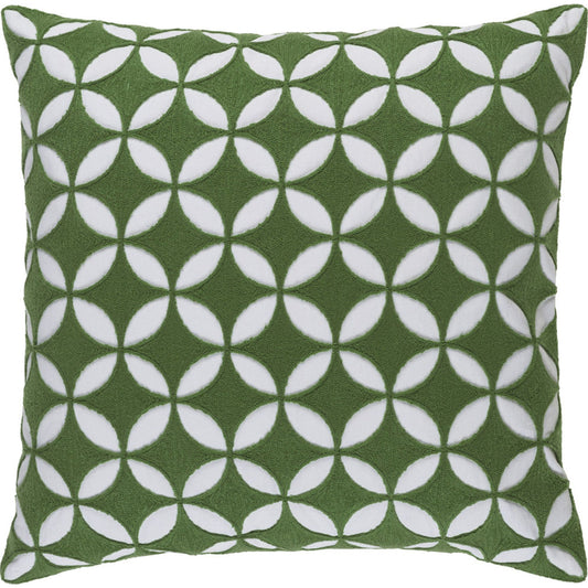Perimeter Pillow - 12028 by Surya. Made from 100% cotton in a modern style.