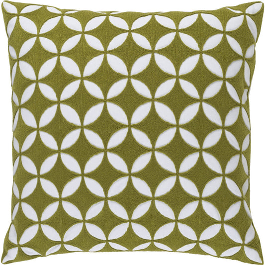 Perimeter Pillow - 12028 by Surya. Made from 100% cotton in a modern style.
