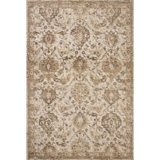 Percival PCV-01 Rug by Loloi in ivory, natural. Made from 100% polyester in a unique style.