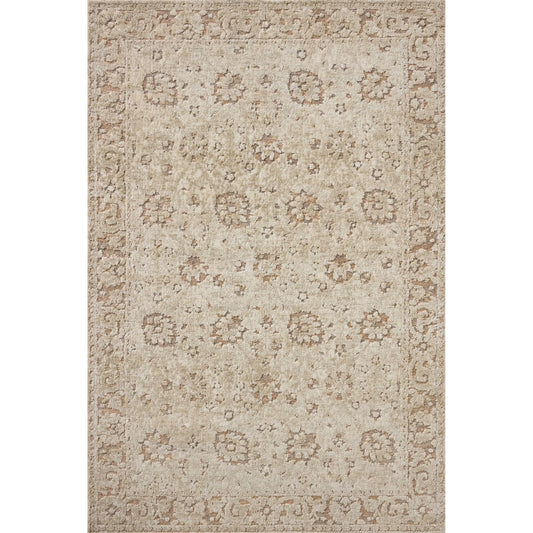 Percival PCV-04 Rug by Loloi in natural, salmon. Made from 100% polyester in a unique style.