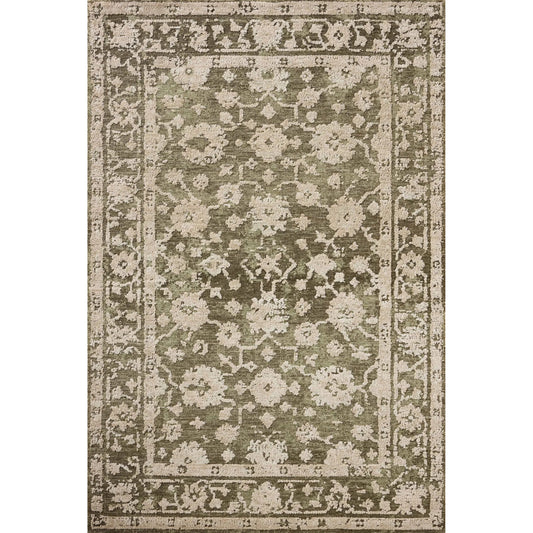 Percival PCV-06 Rug by Loloi in moss, natural. Made from 100% polyester in a unique style.