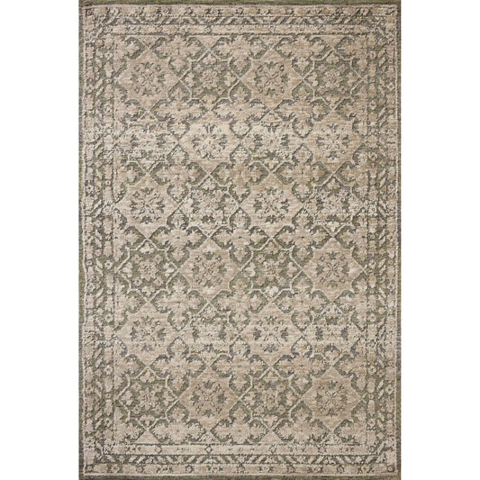 Percival PCV-07 Rug by Loloi in sage, stone. Made from 100% polyester in a unique style.