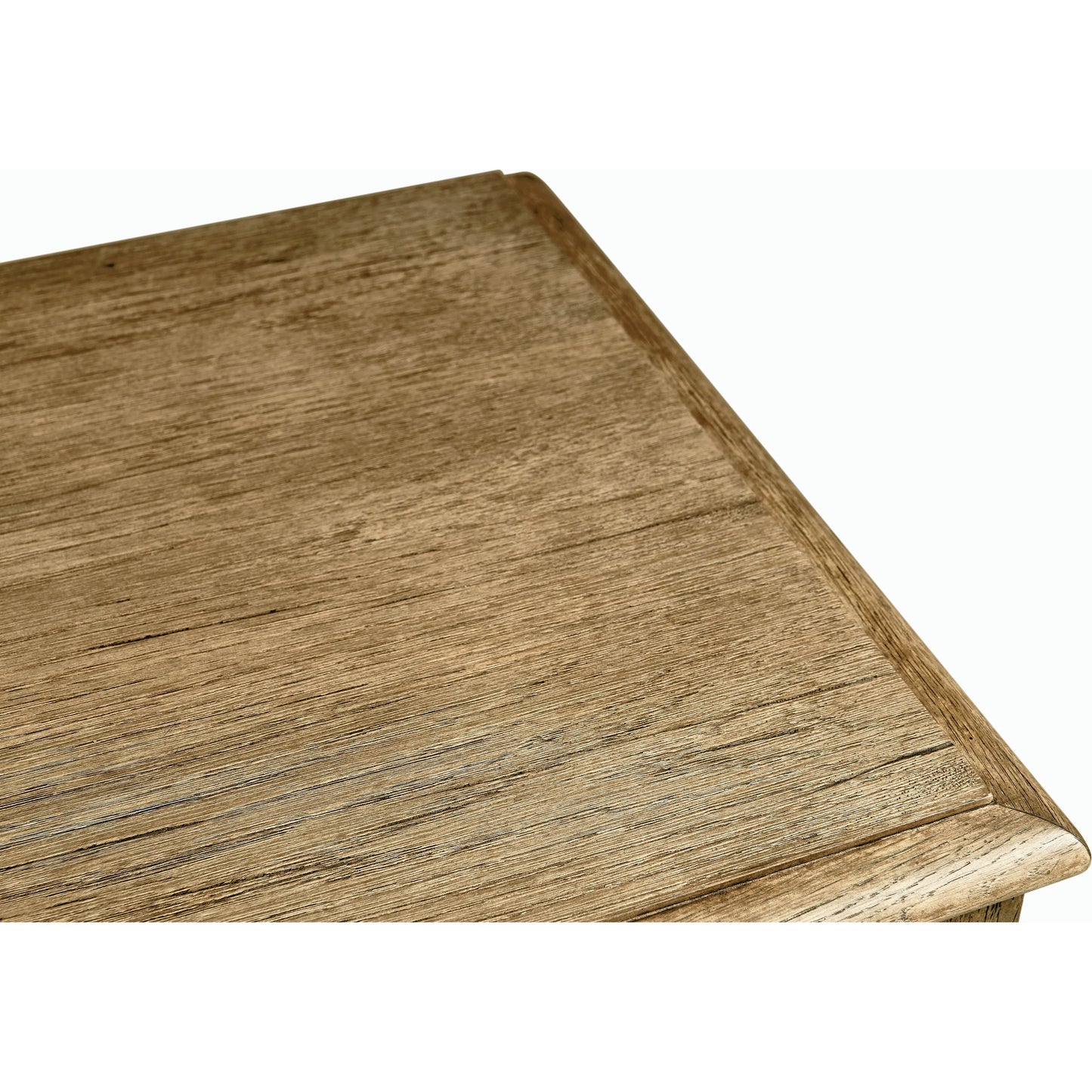 002 SI-2186319 | Closeup | Timeless Eon Rustic French Credenza by Jonathan Charles in brown and stripped brown chestnut. Made from oak in a modern style.