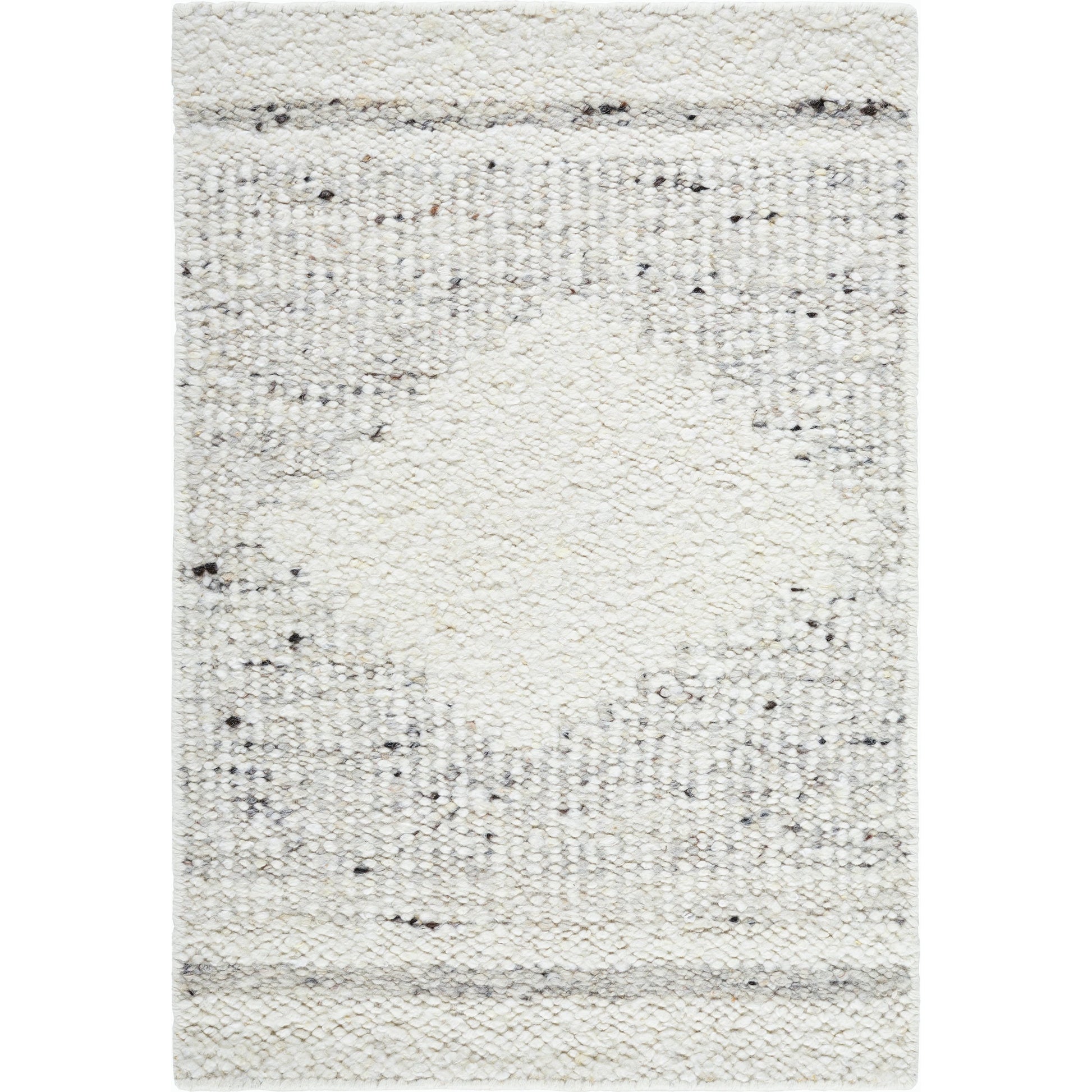 Peru Rug - 516939 by Surya in light silver, off-white, silver, slate. Made from wool in a unique style.