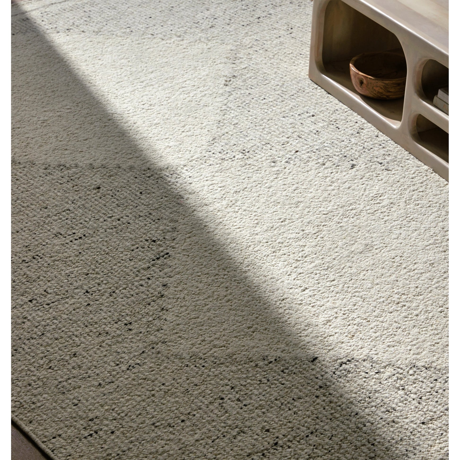 Peru Rug - 516939 by Surya in light silver, off-white, silver, slate. Made from wool in a unique style.