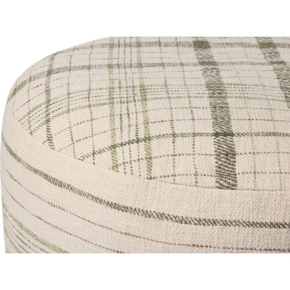 CJPF001 Pouf by Chris Loves Julia x Loloi. Made from 100% polyester in a eclectic & global style.