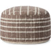 CJPF001 Pouf by Chris Loves Julia x Loloi. Made from 100% polyester in a eclectic & global style.