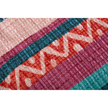 Fiesta PF0011 Pouf by Loloi in fiesta. Made from 100% polyester in a modern style.