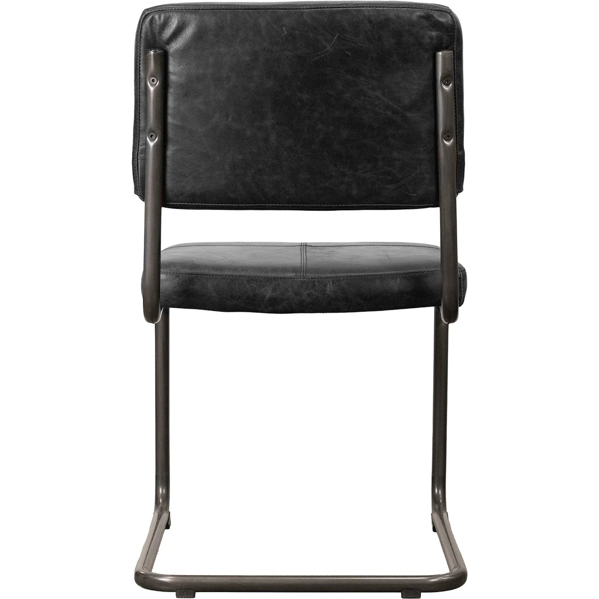 Cobain Dining Chair by LH Imports in light black. Made from unique in a traditional style.