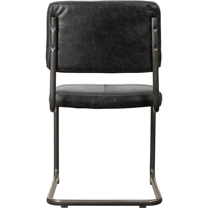 Cobain Dining Chair by LH Imports in light black. Made from unique in a traditional style.
