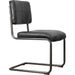 Cobain Dining Chair by LH Imports in light black. Made from unique in a traditional style.