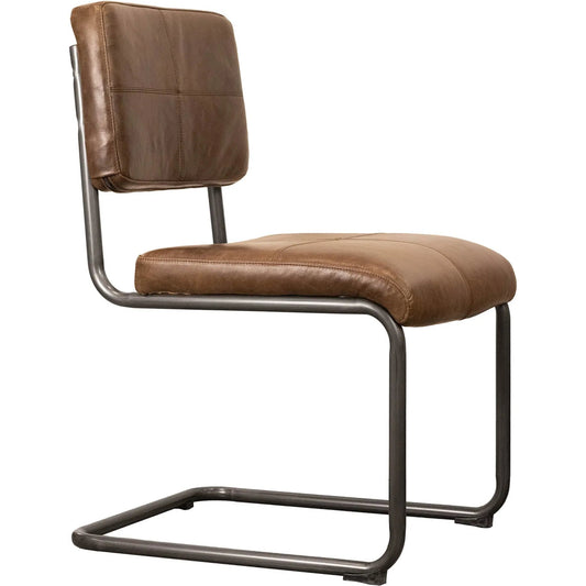 Cobain Dining Chair by LH Imports in light black. Made from unique in a unique style.