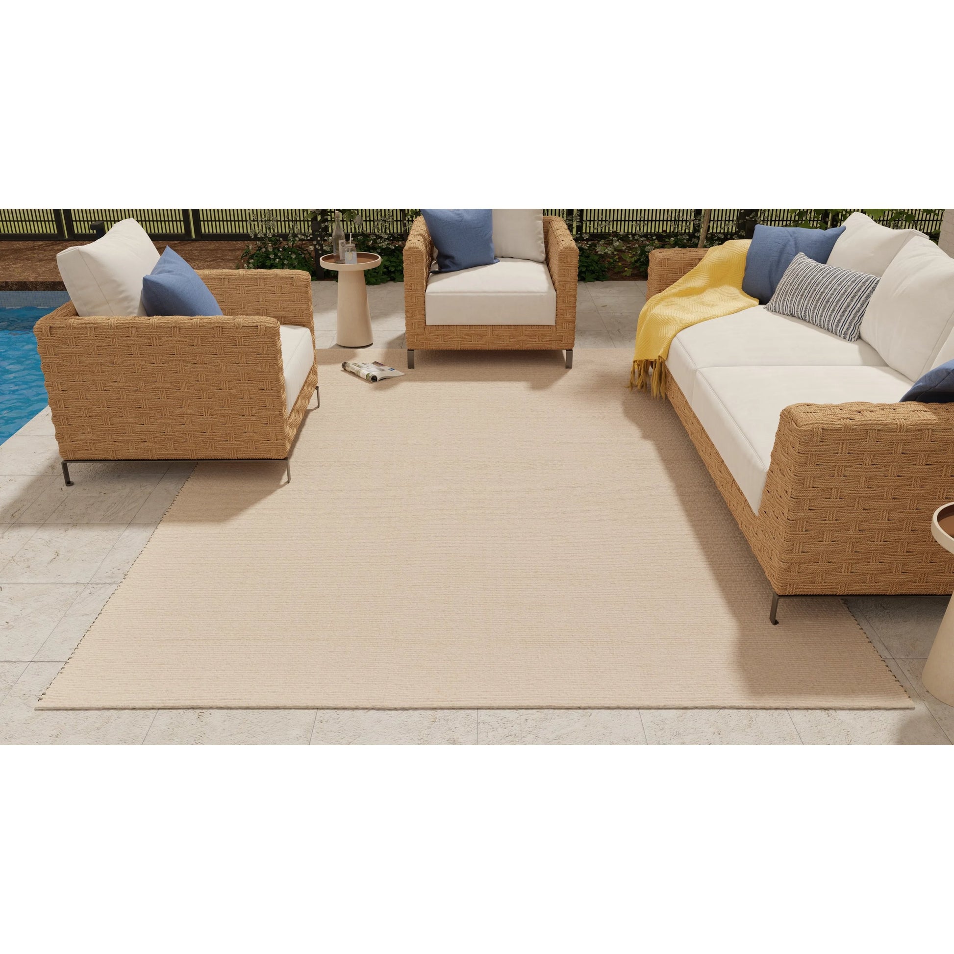 Theo Transitional Solid Rug - 0827F by Feizy. Made from polypropylene in a unique style.