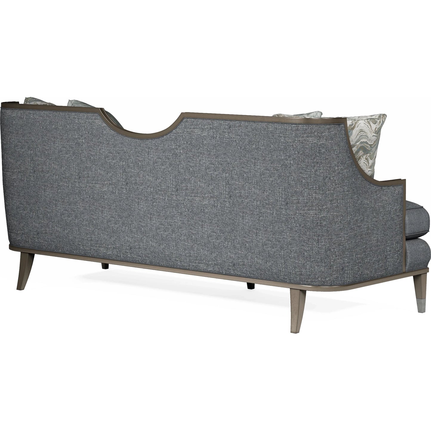 003 SI-2334451 | Additional Silo | Harper Sofa by A.R.T. Furniture in blue and mica, lichen. Made from rubberwood solids, foam, fabric, metal in a traditional style.
