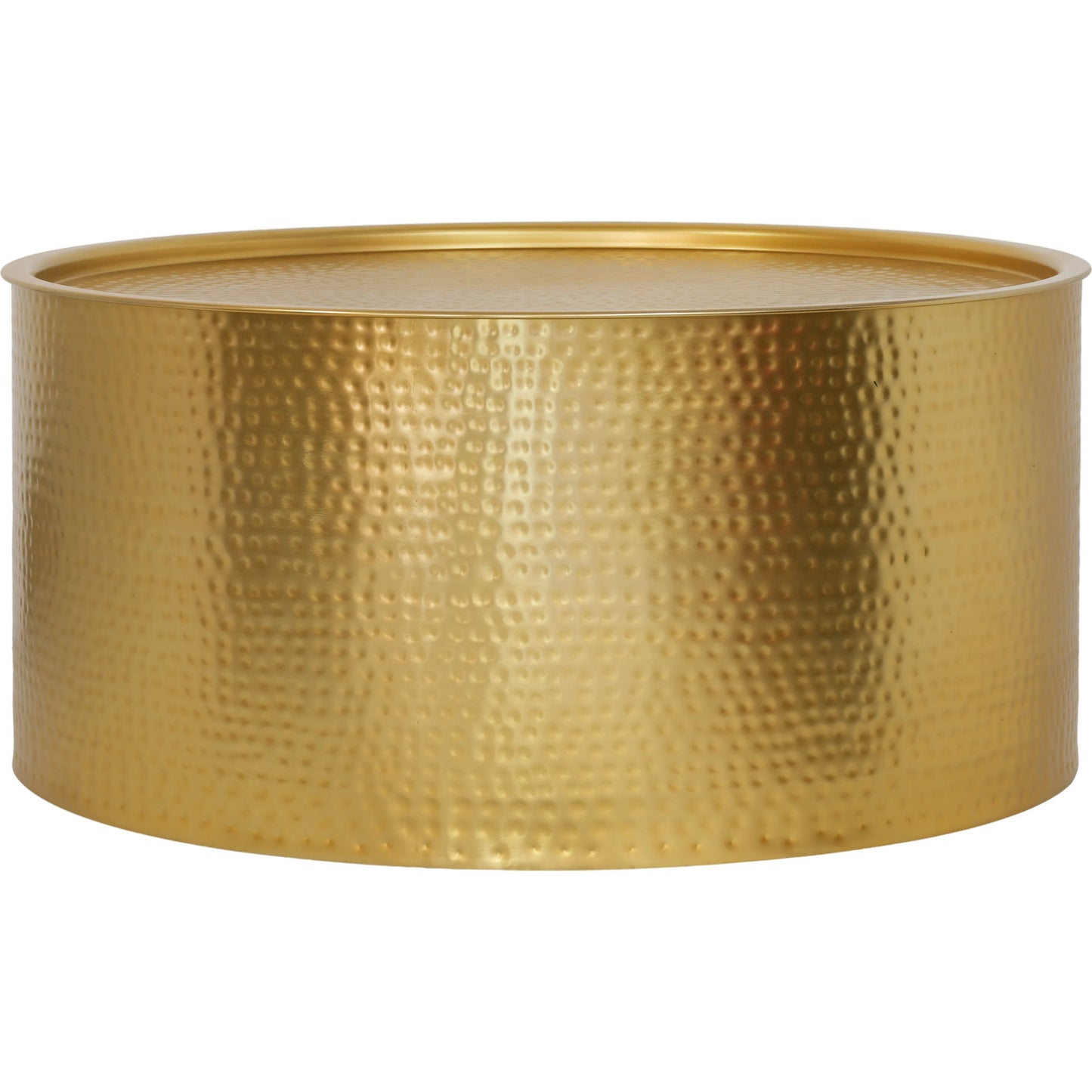 000 SI-2534686 | Primary Silo | Luma Round Modern Handforged Coffee Table - PGI-2705 by Pasargad Home in gold. Made from metal in a unique style.
