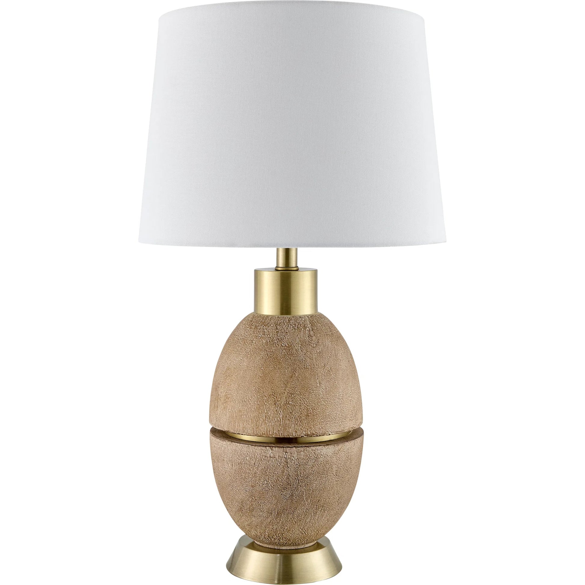 Puglia Accent Table Lamp by Livabliss in metallic, plated, painted. Made from resin, iron, linen in a transitional style.