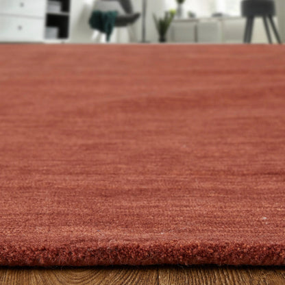 Luna Solid Rug - 8049F by Feizy. Made from wool in a unique style.