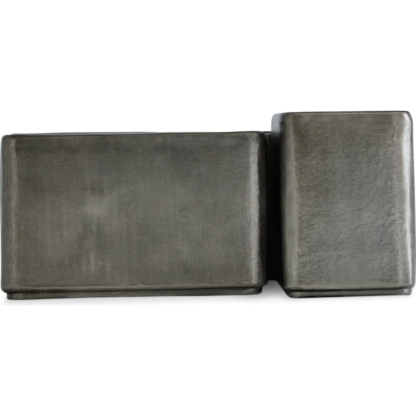 003 SI-2513401 | Additional Silo | Juri Cocktail Table by Bernhardt in graphite. Made from metal in a modern style.
