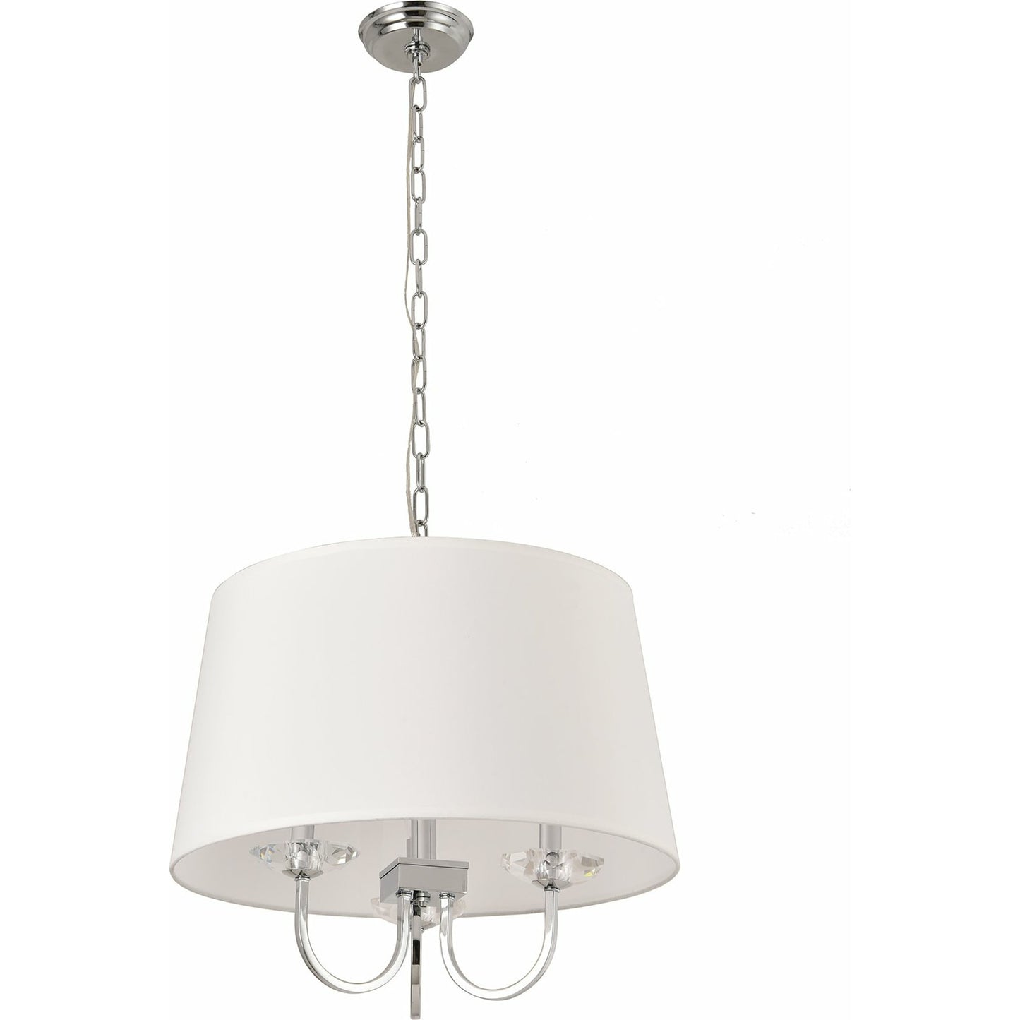 002 SI-1834212 | Additional Silo | Azure Chandelier by Pasargad Home in silver. Made from metal, glass in a traditional style.