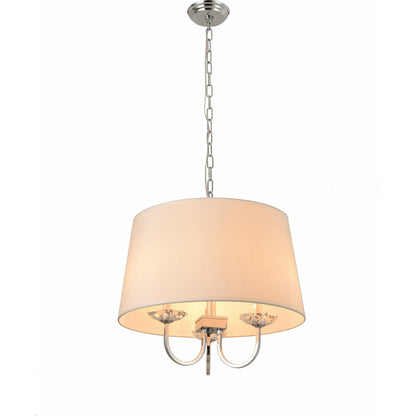 Azure Chandelier by Pasargad Home in silver. Made from metal, glass in a traditional style.