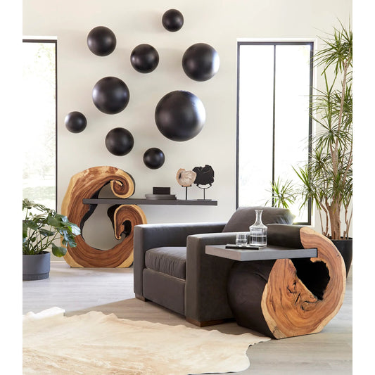 Ball on the Wall by Phillips Collection. Made from resin in a modern style.