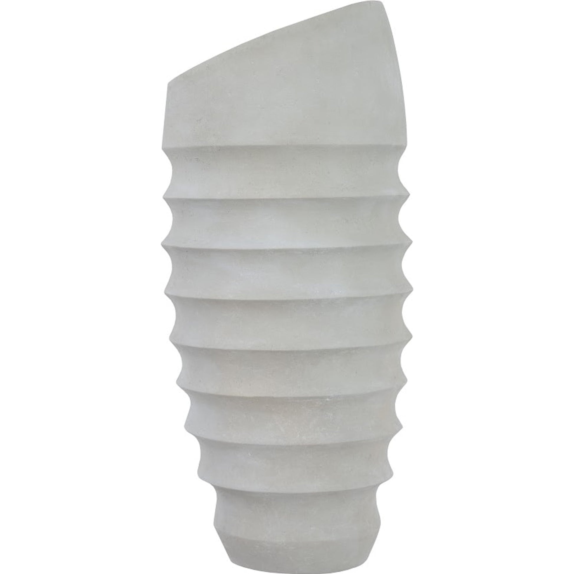 JP Wall Planter by Phillips Collection in off white. Made from resin composite in a transitional style.